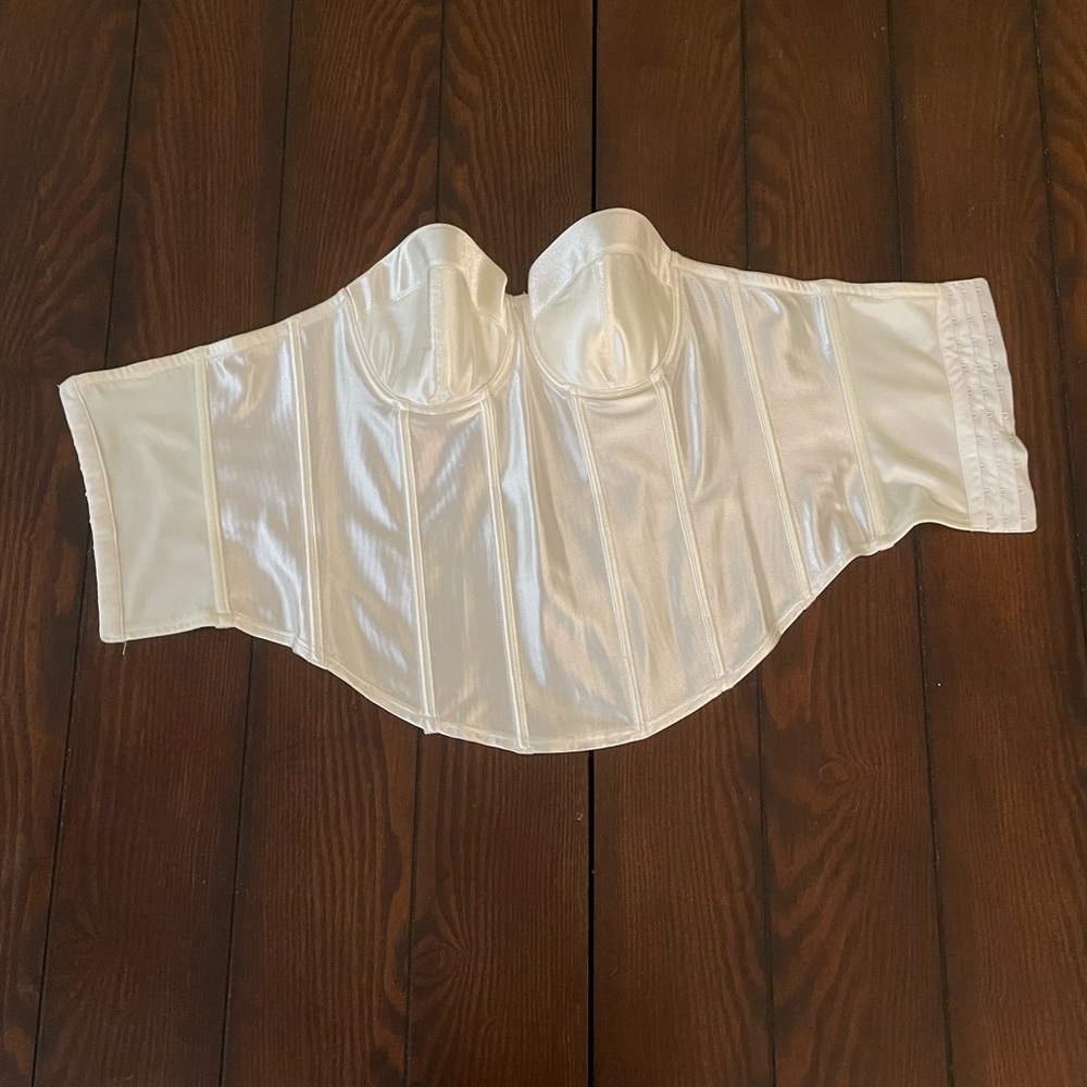 Satin Corset Bustier